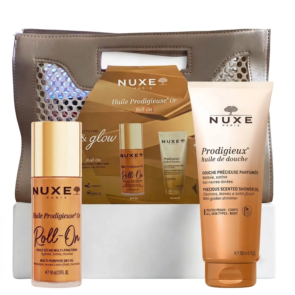 Nuxe Huile Prodigieuse Roll-On Or 60ml avec cadeaux offerts