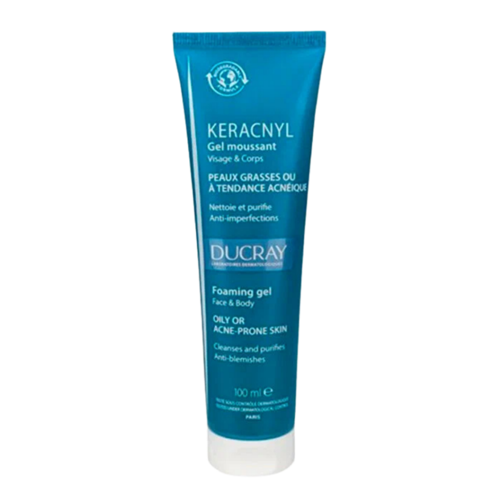 Ducray pack Keracnyl UV SPF50+ + Gel Nettoyant 100ml Offert — 3