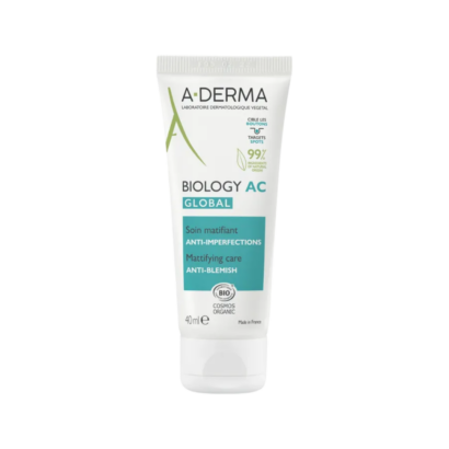 A-Derma Biology AC Global 40ml soin matifiant anti-imperfections