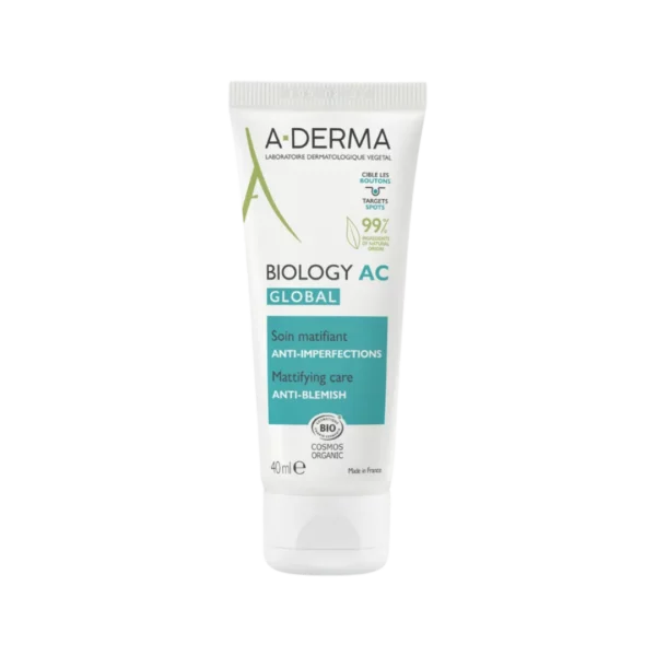A-Derma Biology AC Global 40ml Soin matifiant anti-imperfections