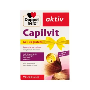 Aktiv Capilvit cheveux 60 gélules + 30 gratuites