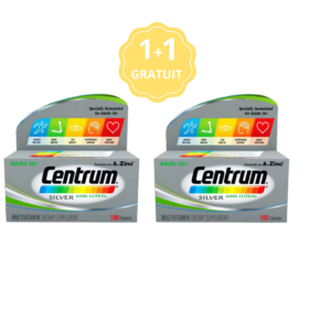 Centrum Silver Multivitamine 30 gélules avec 1 boîte offerte