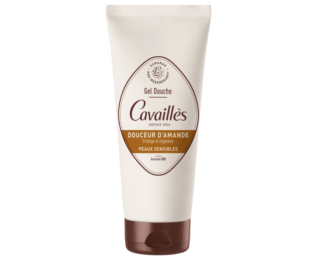 Rogé Cavaillès Gel Douche Douceur d’Amande 200 ml à l’huile d’amande d’origine naturelle