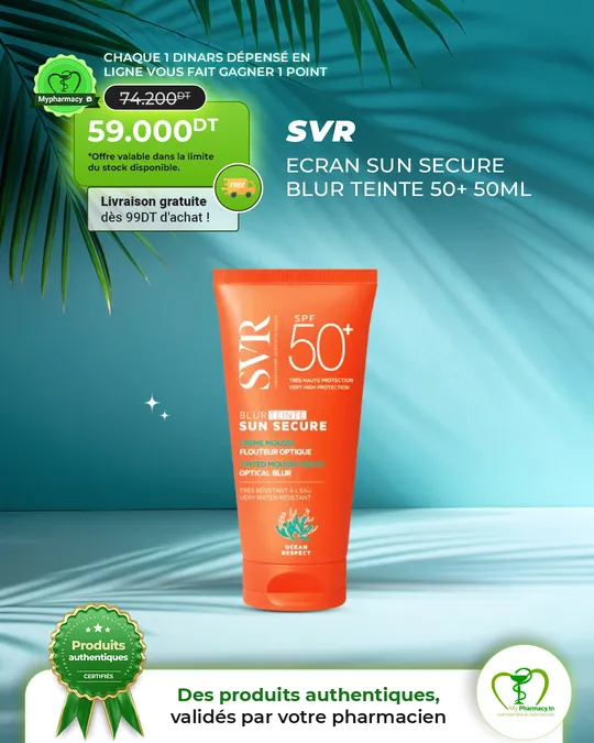 SVR Sun Secure Blur teinté SPF50+