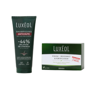 Luxéol pack shampooing anti-chute + luxéol pousse , croissance et fortification bt90